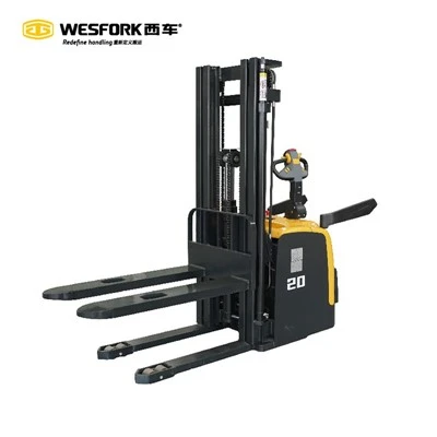 1.6t Heavy Duty Ride-on Lithium Stacker